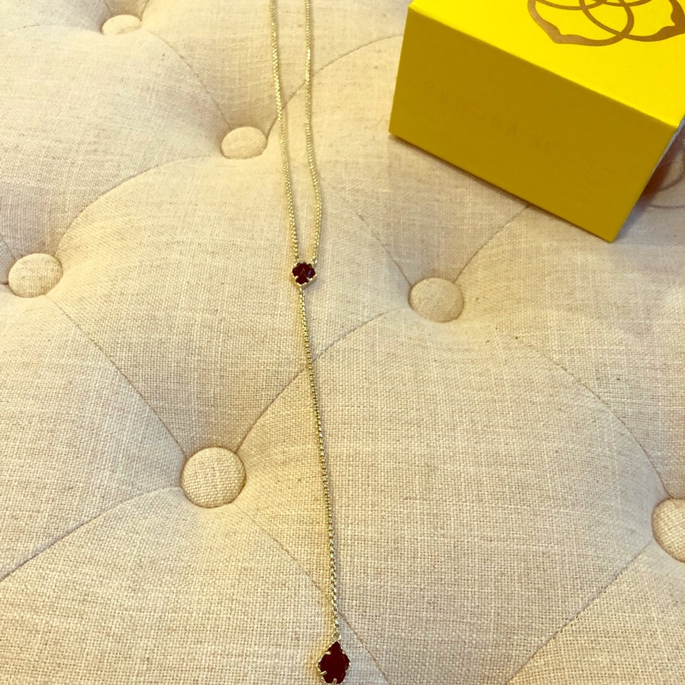 Kendra Scott Lariat Y shape necklace